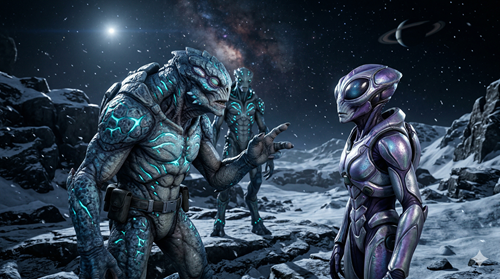 Alien language and communications